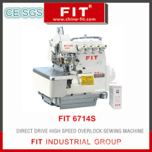 Direct Drive High Speed Overlock Sewing Machine (FIT6714S)